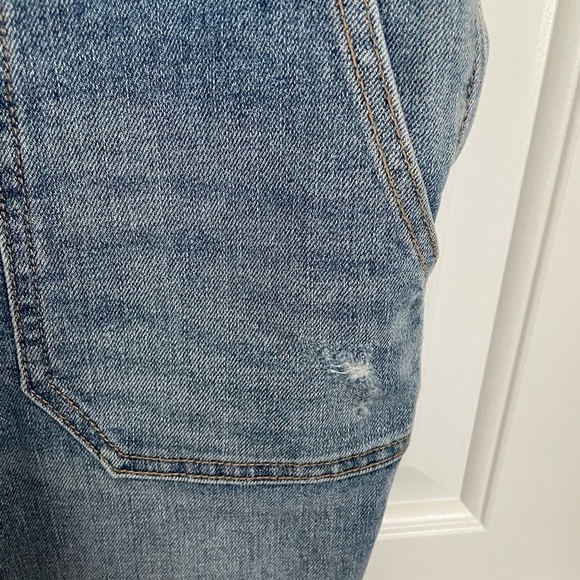 Old Navy Denim Jean Overalls Size 2  Coastal Cowgirl Classic Chic  EUC - Picture 5 of 9